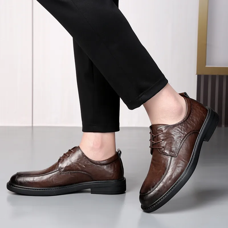 Take A Break Dress Shoes Men's Black-11