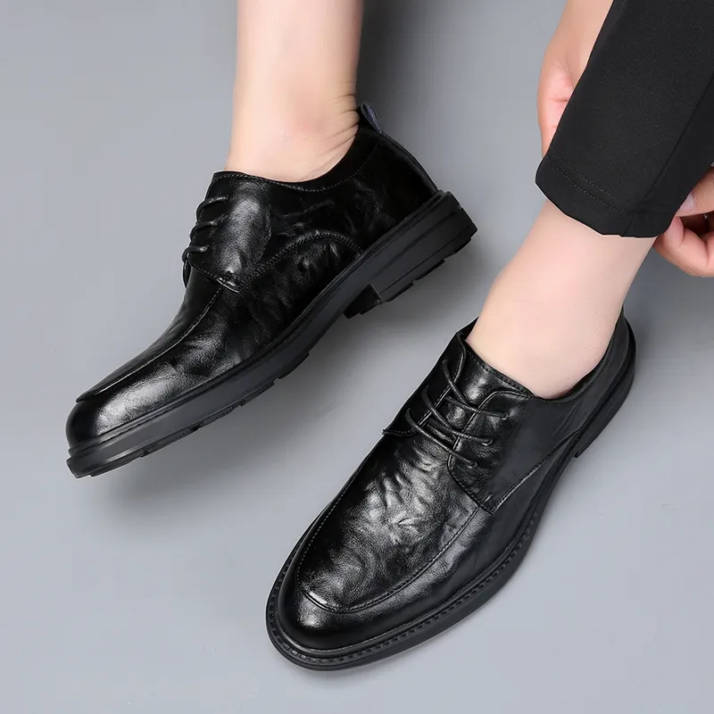 Take A Break Dress Shoes Men's Black-3