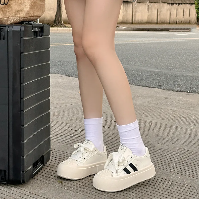 SNXR Slip Resistant Water Resistant Cushioning Breathable Low Top Skateboard Shoes Women's-7