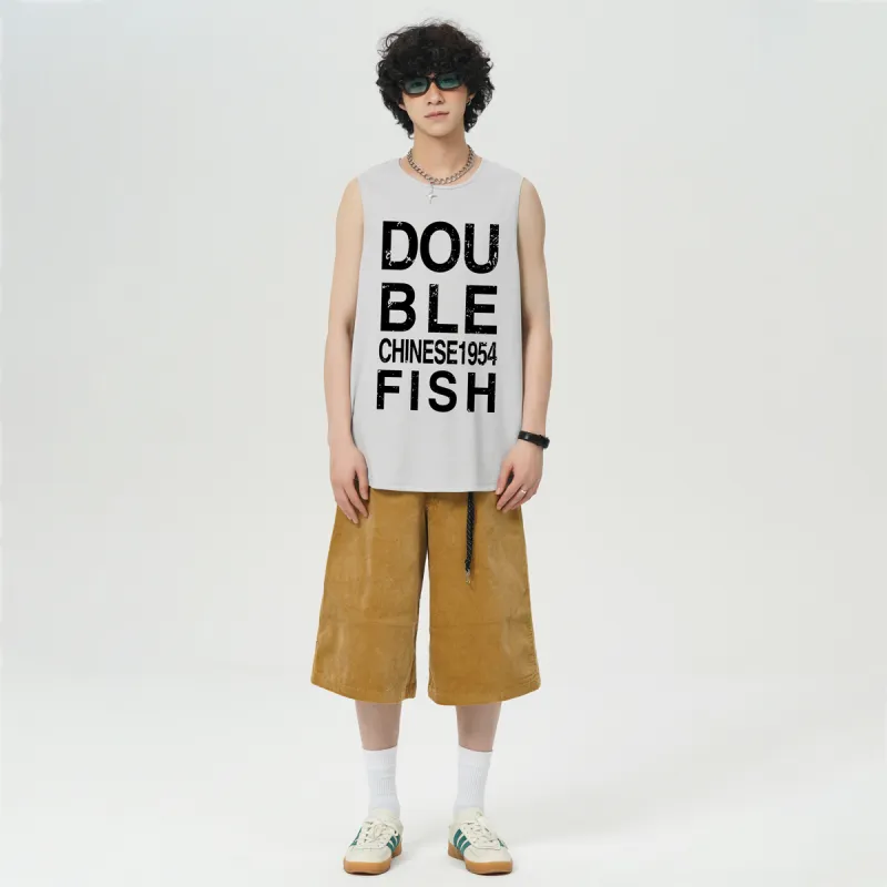 DOUBLE FISH Tank Tops Unisex-6