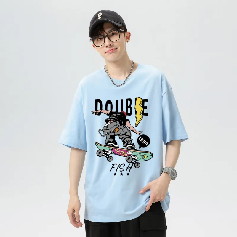 DOUBLE FISH T Shirts Unisex-13