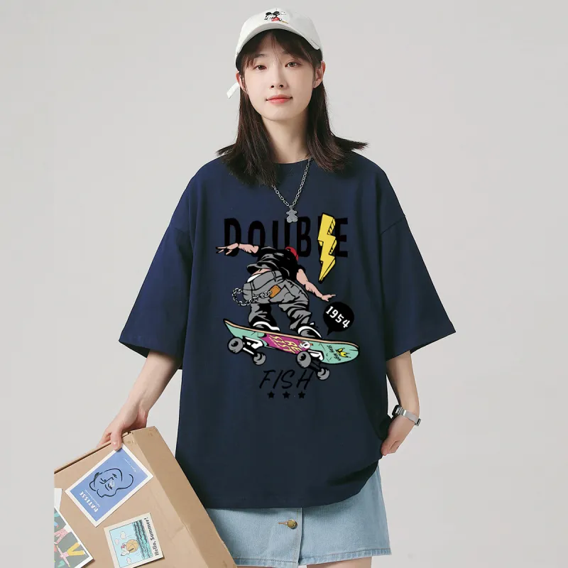 DOUBLE FISH T Shirts Unisex-9