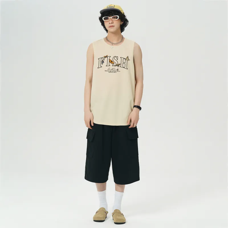 DOUBLE FISH Tank Tops Unisex-18