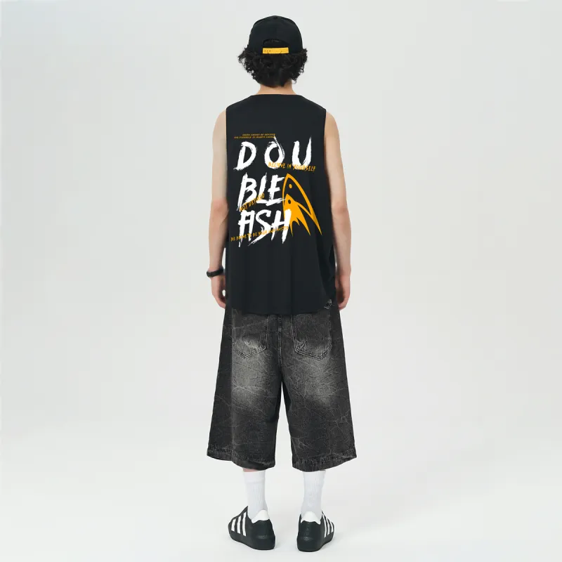DOUBLE FISH Tank Tops Unisex-2