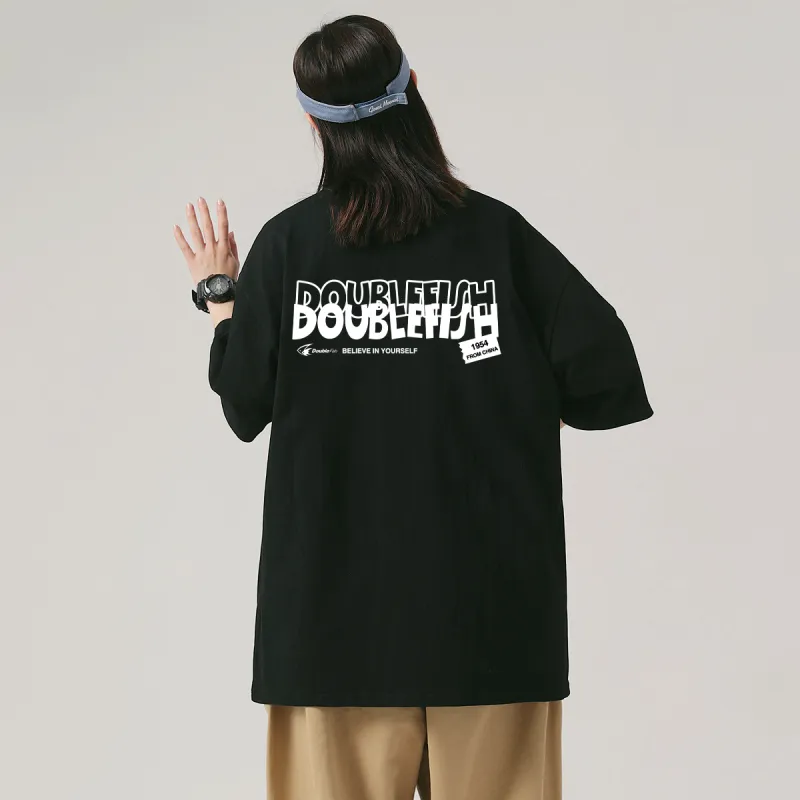 DOUBLEFISH Short Sleeved T Shirts Unisex-2