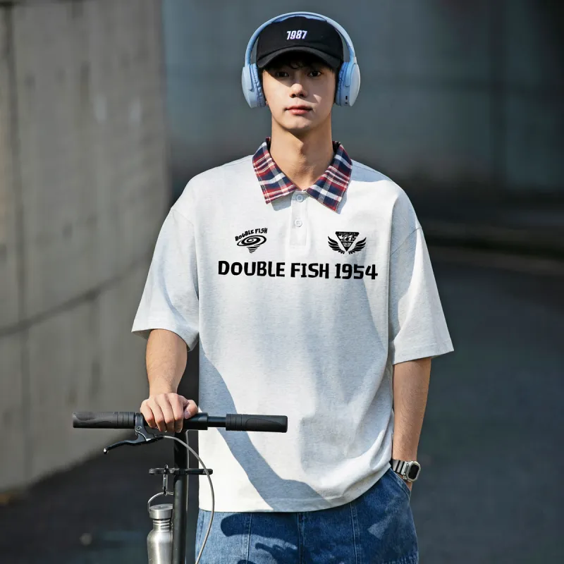 DOUBLE FISH Polo Shirts Unisex-15