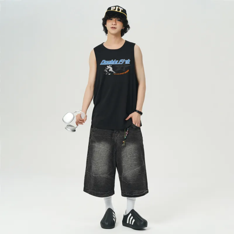 DOUBLE FISH Tank Tops Unisex-3