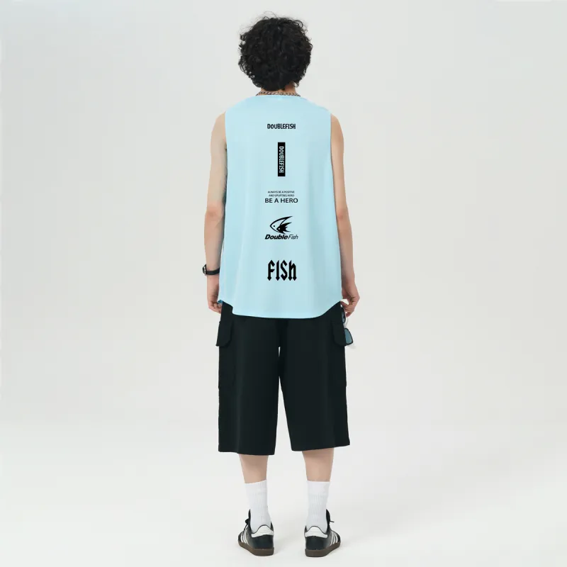 DOUBLE FISH Tank Tops Unisex-11