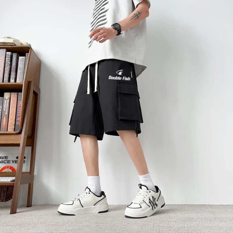 DOUBLE FISH Cargo Shorts Unisex-5