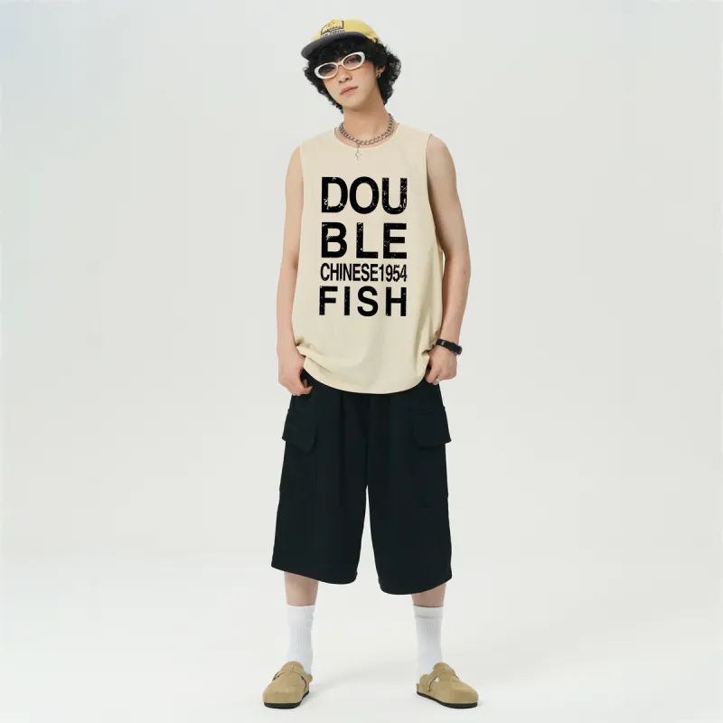 DOUBLE FISH Tank Tops Unisex-19