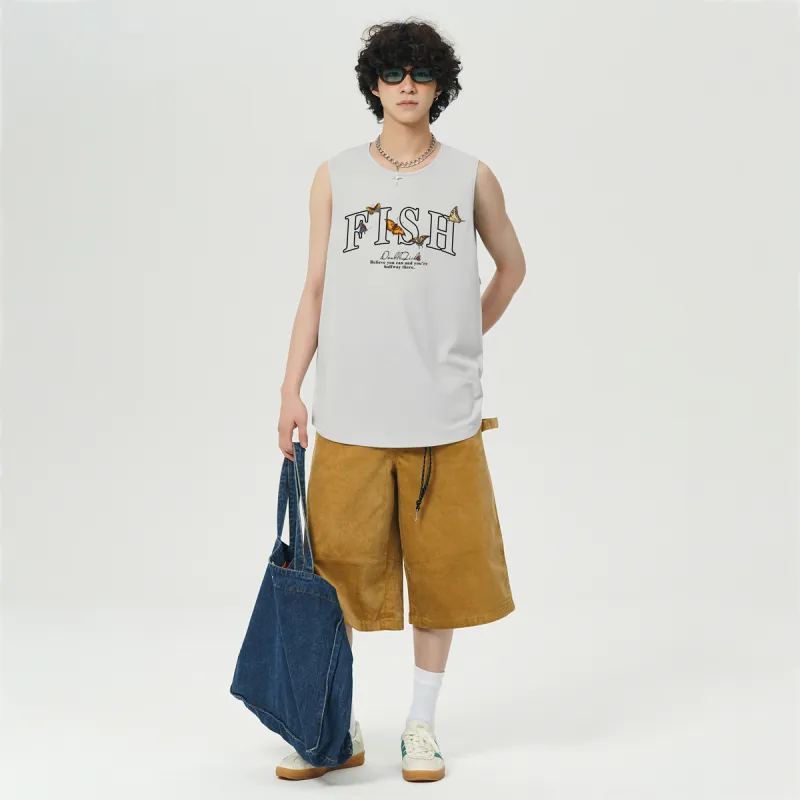 DOUBLE FISH Tank Tops Unisex-7