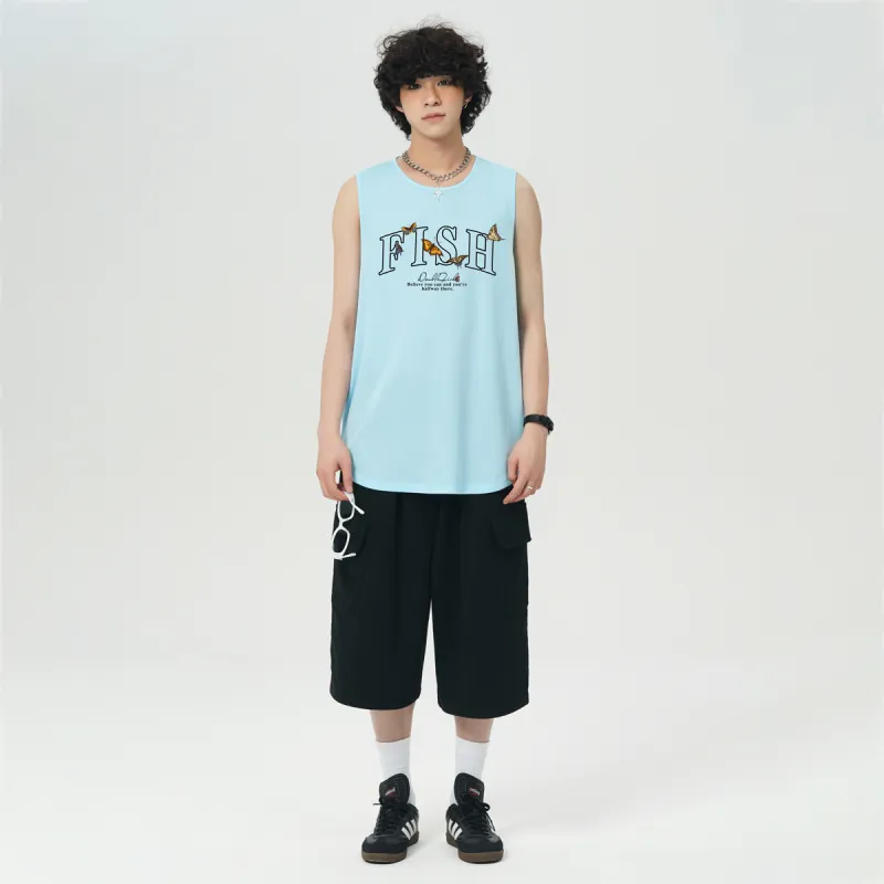 DOUBLE FISH Tank Tops Unisex-10
