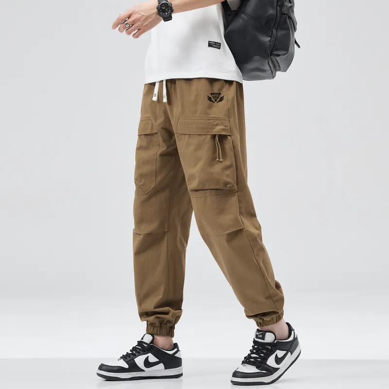 DOUBLEFISH Casual Pants For Men Unisex-6