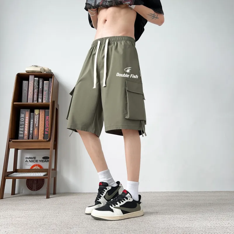 DOUBLE FISH Cargo Shorts Unisex-15