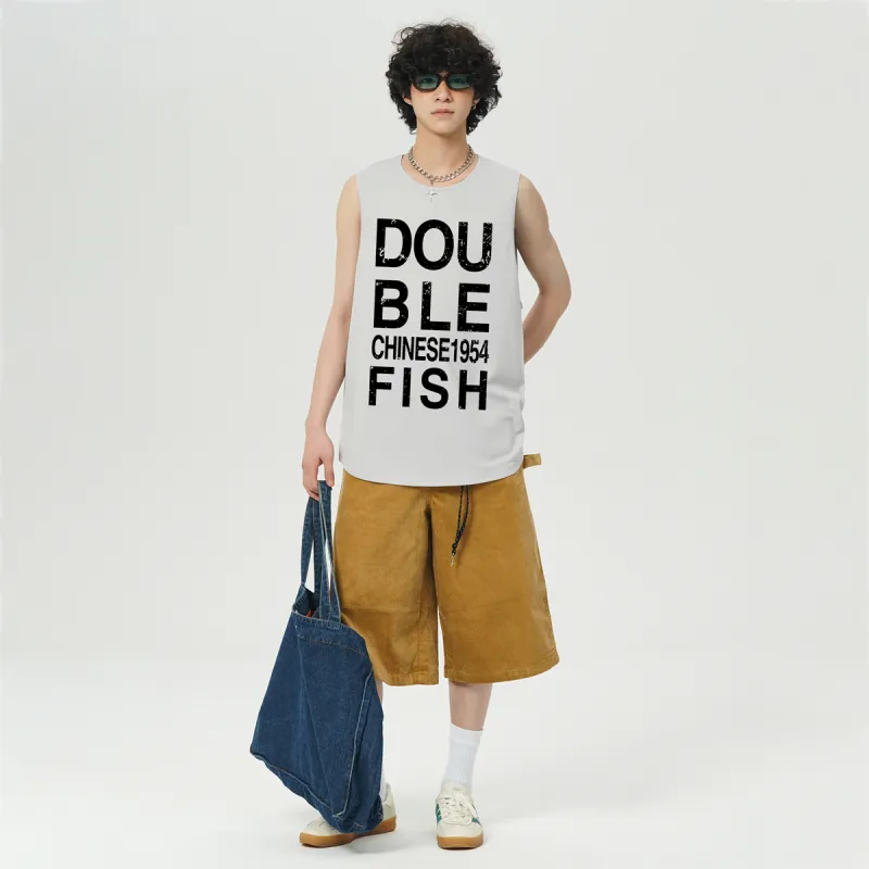DOUBLE FISH Tank Tops Unisex-7