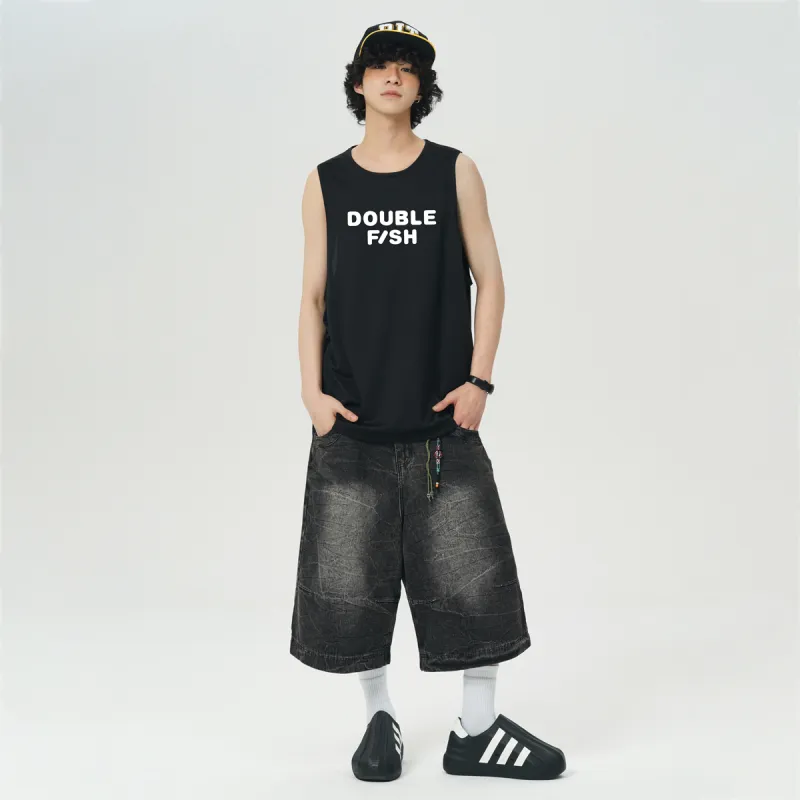 DOUBLE FISH Tank Tops Unisex-3