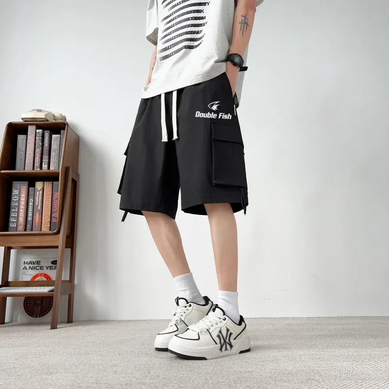 DOUBLE FISH Cargo Shorts Unisex-4