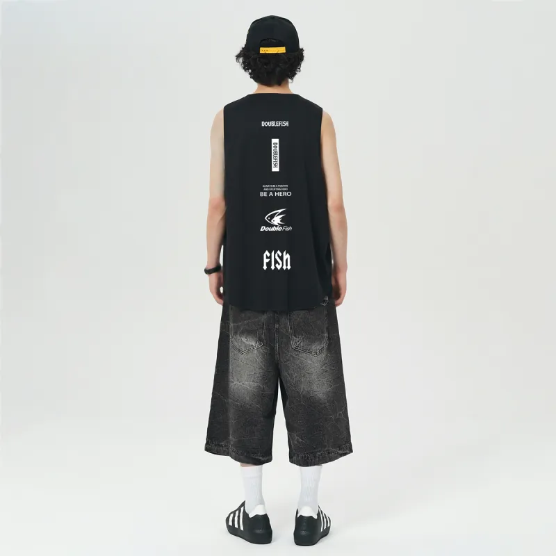 DOUBLE FISH Tank Tops Unisex-2