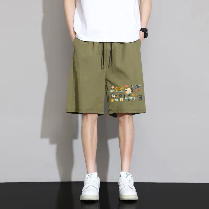DOUBLEFISH Casual Shorts Unisex-5