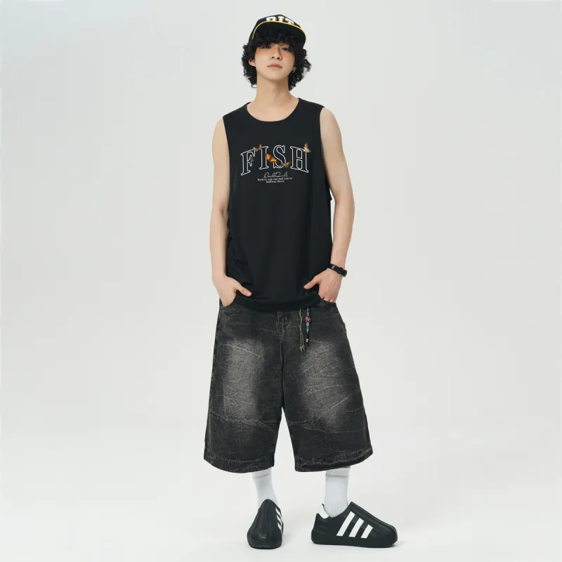 DOUBLE FISH Tank Tops Unisex-2