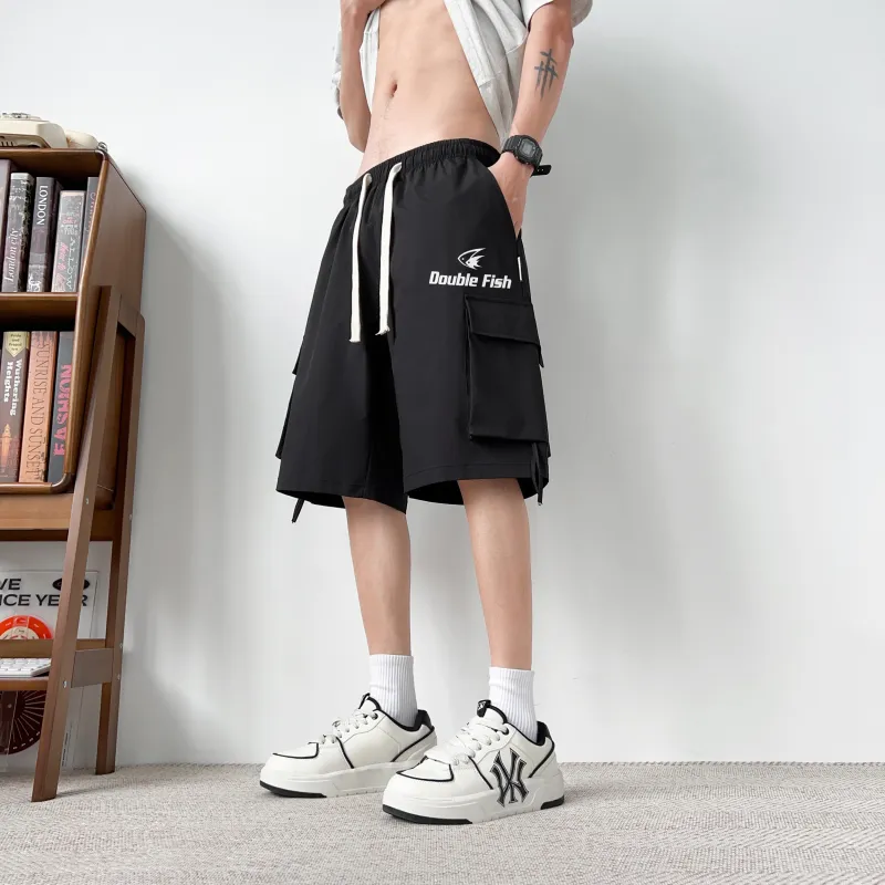 DOUBLE FISH Cargo Shorts Unisex-2