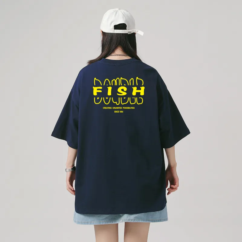 DOUBLE FISH T Shirts Unisex-2