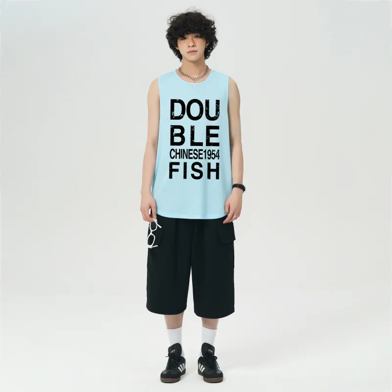 DOUBLE FISH Tank Tops Unisex-10