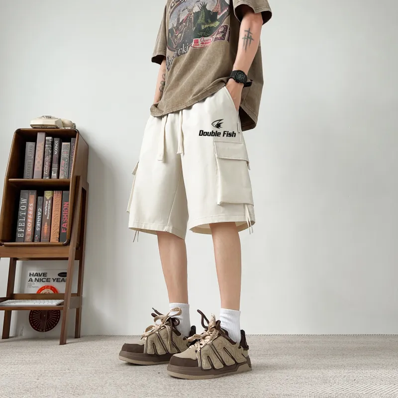 DOUBLE FISH Cargo Shorts Unisex-9
