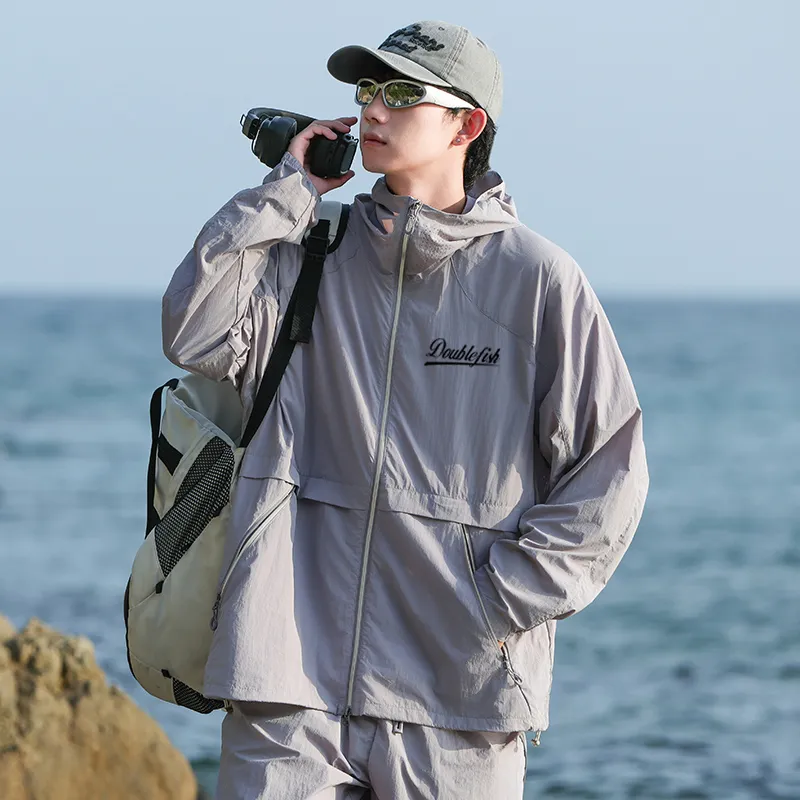DOUBLEFISH UV Protection Cooling Sun Protection Clothing Unisex-11