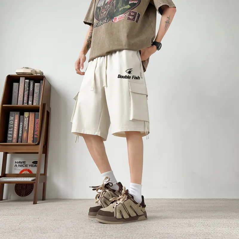 DOUBLE FISH Cargo Shorts Unisex-8