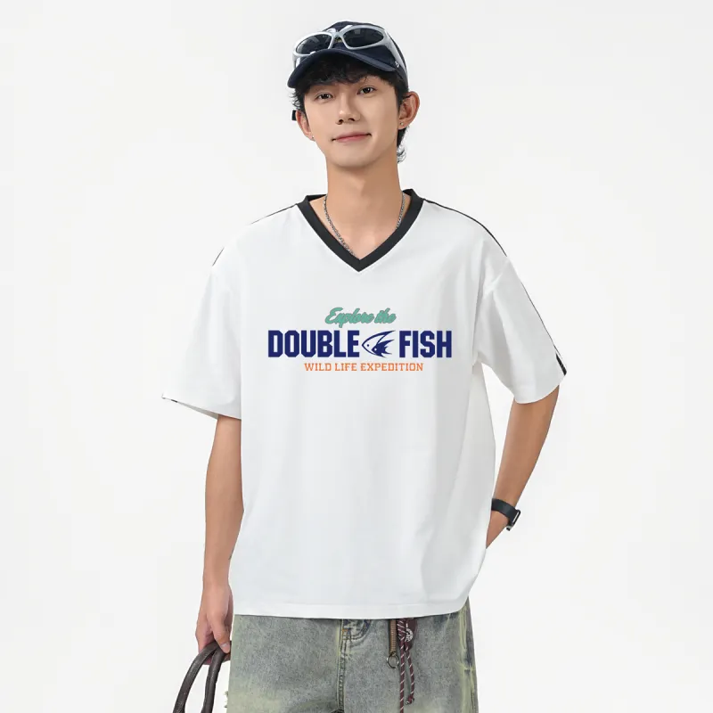DOUBLE FISH T Shirts Unisex-7