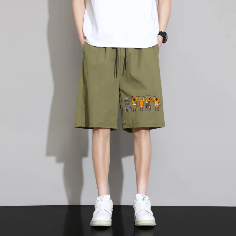 DOUBLEFISH Casual Shorts Unisex-5