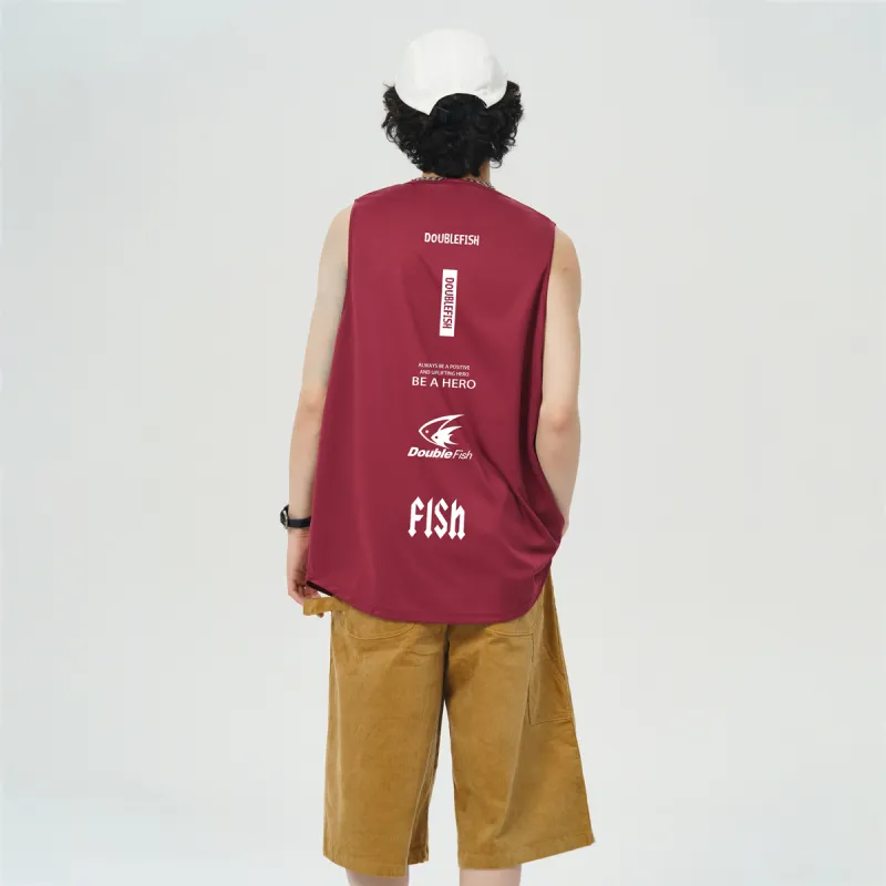 DOUBLE FISH Tank Tops Unisex-15