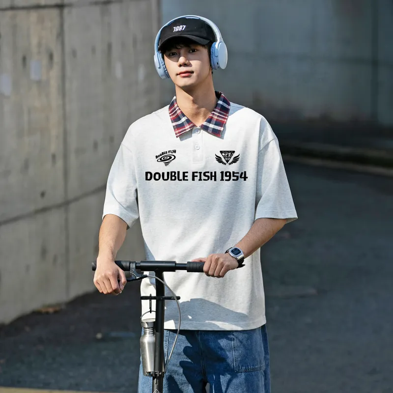 DOUBLE FISH Polo Shirts Unisex-14