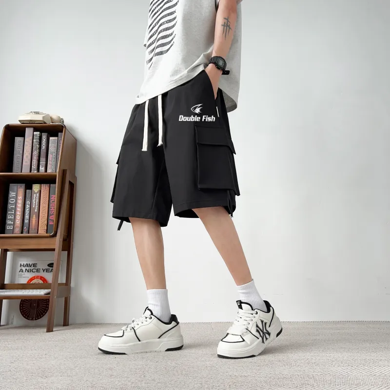 DOUBLE FISH Cargo Shorts Unisex-3