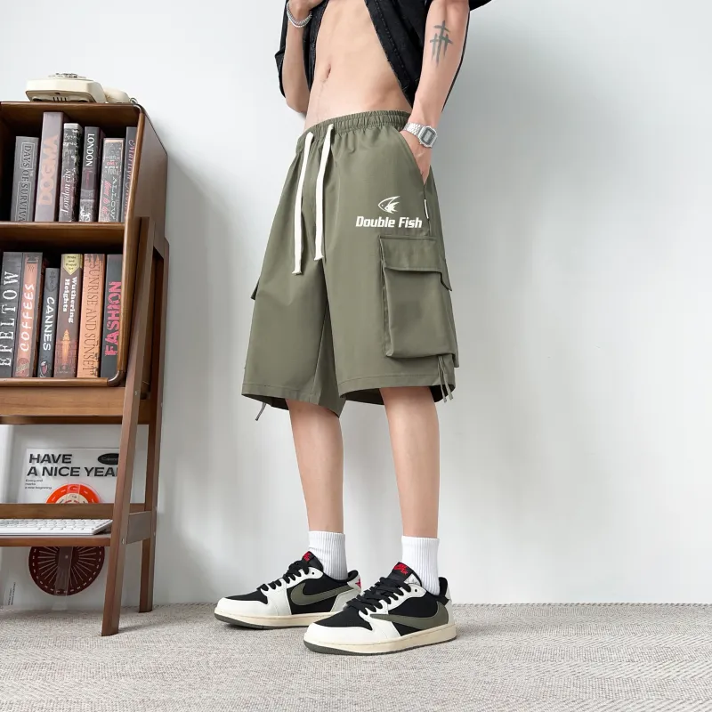 DOUBLE FISH Cargo Shorts Unisex-13