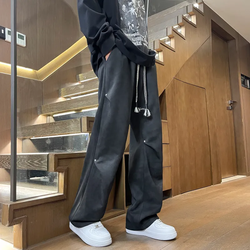 DOUBLE FISH Casual Pants Unisex-4