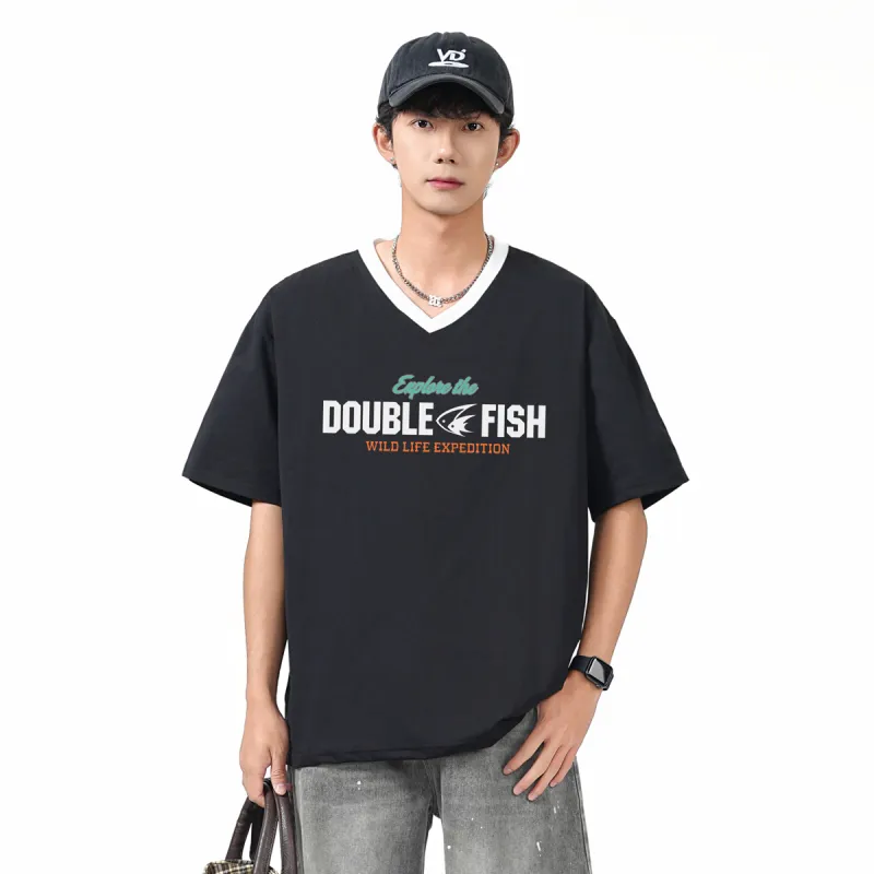 DOUBLE FISH T Shirts Unisex-2