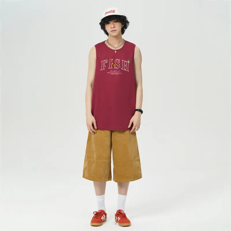 DOUBLE FISH Tank Tops Unisex-14