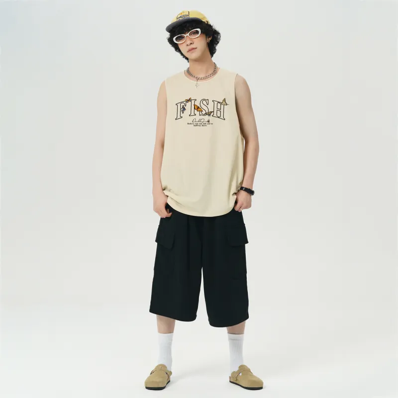 DOUBLE FISH Tank Tops Unisex-19