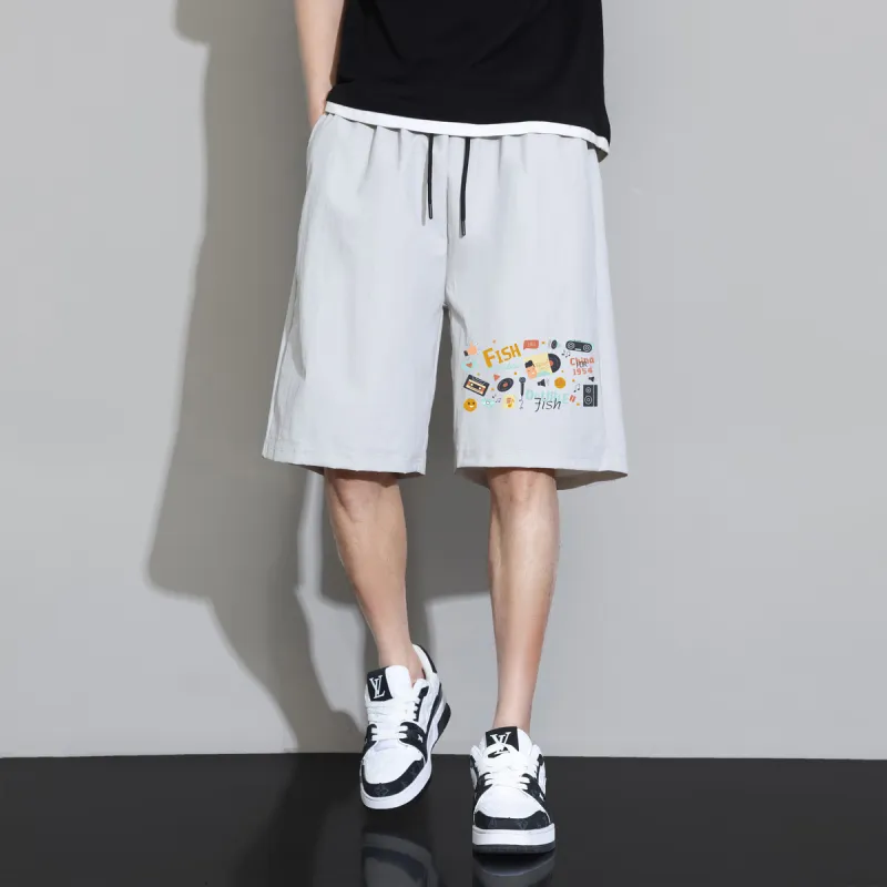 DOUBLEFISH Casual Shorts Unisex-14
