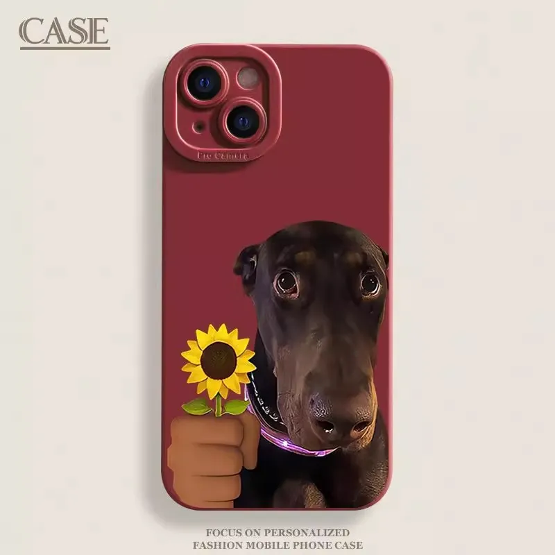 Mivana Silicone Material Send You Flowers Phone Cases Suitable For 12mini Girlish Refreshing-1