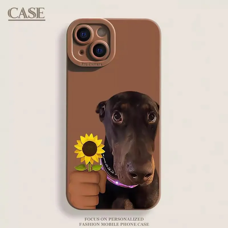 Mivana Silicone Material Send You Flowers Phone Cases Suitable For 12mini Girlish Refreshing-3
