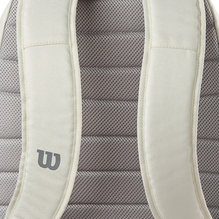 Wilson Tennis Racket Bags Large Capacity, Can Hold 2 Items White-6