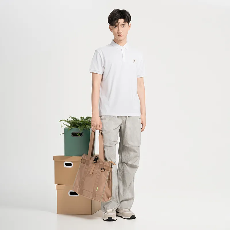 CAISEDI T Shirts Men White-2