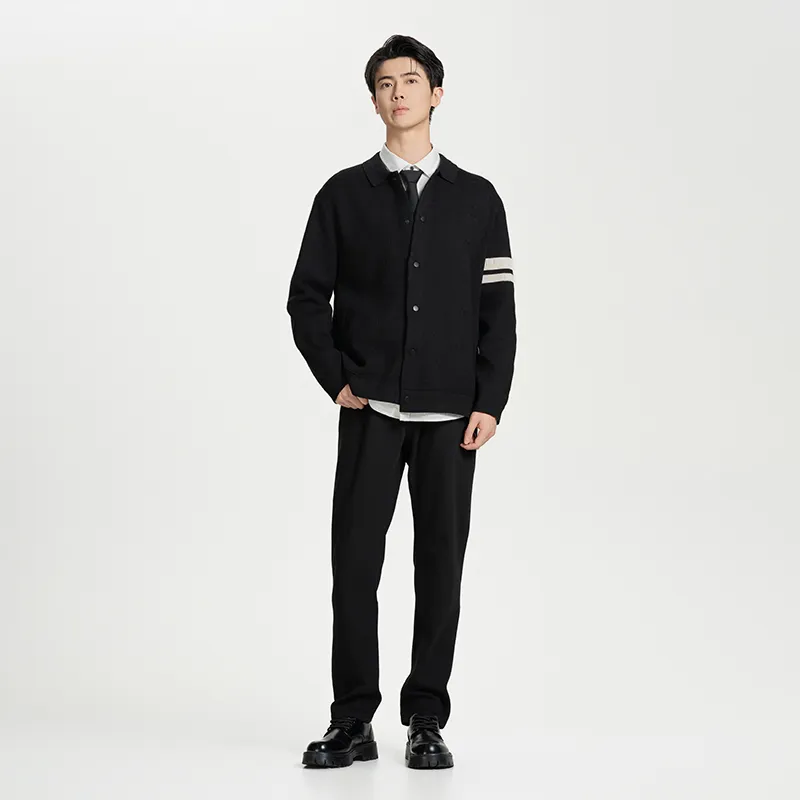 CAISEDI FW24 Sweater M 3XL Men's Black-2