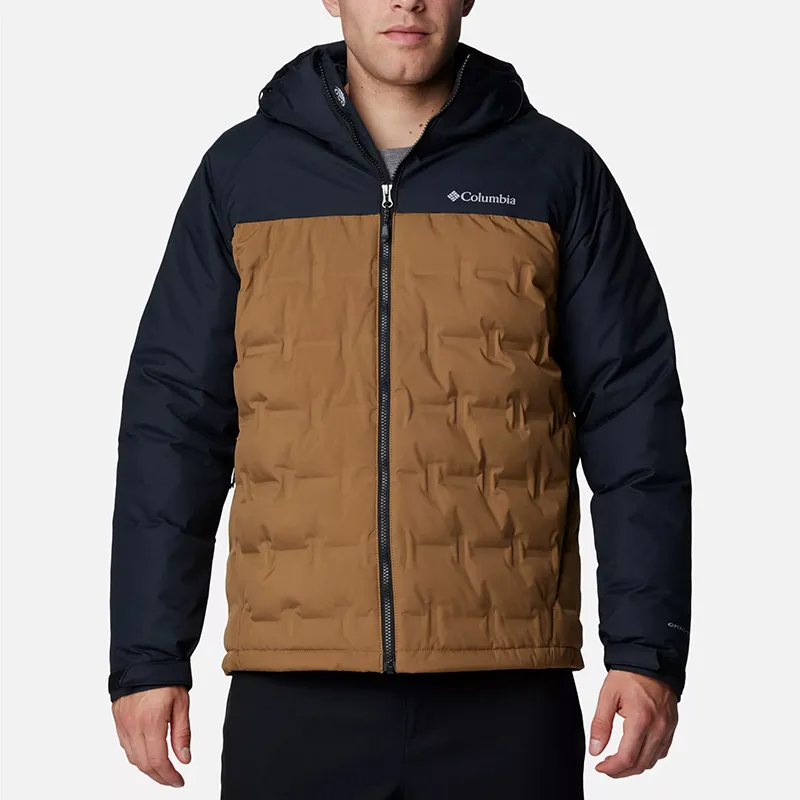 Columbia City Outdoor Collection Down Jacket Men's Khaki-2