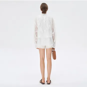 Self Who Shirt Women's Moon White