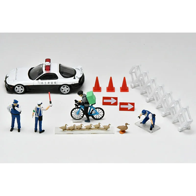 TAKARA TOMY 1 64 Mazda RX7 LV CarSnap16b Assembled Models-8