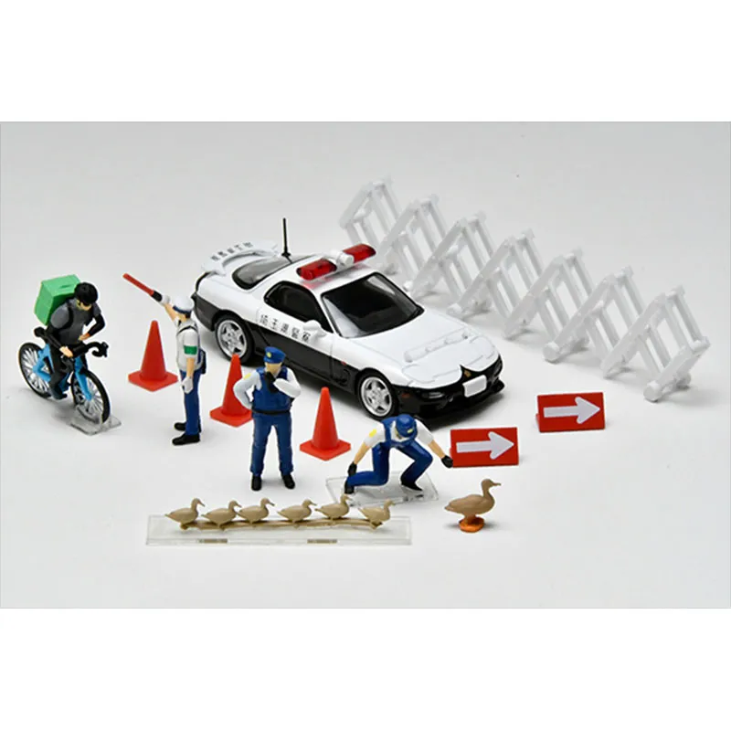 TAKARA TOMY 1 64 Mazda RX7 LV CarSnap16b Assembled Models-2
